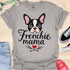 Frenchie Mama - V5 - Cute Graphic T-Shirt